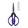 Tijeras Perfect Scissors, color morado, 19,7 cm, hoja grande con microdentado y antideslizante