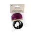 Alfiletero con pulsera ajustable con broche a presión, color morado