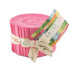 Tiras precortadas «Jelly Roll» de la colección «Pink Bella Solids Junior»