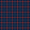 Blue Primo Plaids: Tejido de franela de algodón estilo americano azul marino, 112 cm/114 cm, por metro