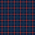 Blue Primo Plaids: Tejido de franela de algodón estilo americano azul marino, 112 cm/114 cm, por metro