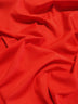 Tejido liso de poliéster y algodón, ancho 147 cm/152 cm / Rojo / Se vende por metros