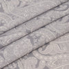 Roc-lon, 100 % algodón, 108" de ancho, forro para colchas, gris con estampado de paisley, se vende por yardas