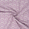 Roc-lon 100 % algodón, 108" de ancho, forro para colchas, estampado floral morado, se vende por yardas