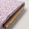 Roc-lon 100 % algodón, 108" de ancho, forro para colchas, estampado floral morado, se vende por yardas