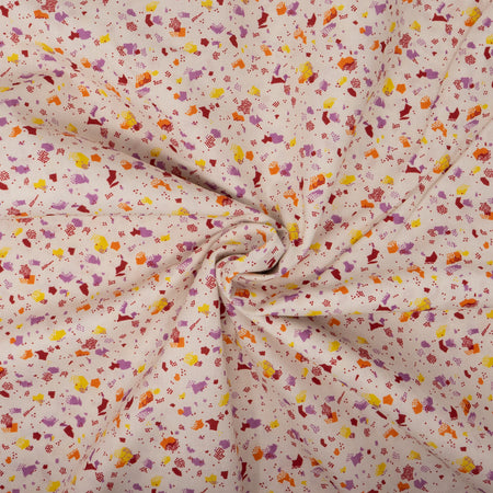 Roc-lon 100% Cotton, 108" Wide, Quilt Backing, Scattered Dots, Cut by Yard