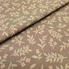 Roc-lon® 100% Cotton, 108" Wide, Garden Leaves Stone, Cut by Yard