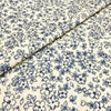 Roc-lon® 100% Cotton, 108" Wide, Floral Indigo Ditsy, Cut by Yard
