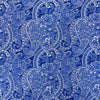Roc-lon® 100% Cotton, 108" Wide, Paisley Cobalt, Cut by Yard