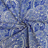 Roc-lon® 100% Cotton, 108" Wide, Paisley Cobalt, Cut by Yard
