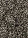 Raccoon Grey Minky Rose/Rosette Floral Baby Soft Fabric / Sold By The Yard