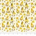 Tela SINGER®, 100 % algodón, 44 pulgadas de ancho, «Bee Gnomes White», cortada por yardas