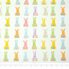 Tela SINGER®, 100 % algodón, 44 pulgadas de ancho, con conejitos de colores, se vende por yardas