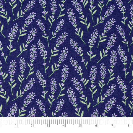 Tela SINGER®, 100 % algodón, 44 pulgadas de ancho, color lila primavera, cortada por yardas