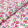 SINGER®  Fabric,  100% Cotton, 44 Inch Wide, Packed Pink Flowers, Cut by the Yard