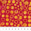 Tela de algodón «Red Bubble Celebration» 44/45, por yarda