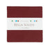 Red Burgundy Bella Solids Charm Pack Precuts