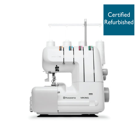 HUSQVARNA® VIKING® Refurbished AMBER S|100 Overlock Machine -- Product Image