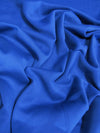 Tejido de forro polar para sudaderas y ropa / Azul real / Se vende por metros