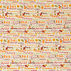 SINGER®  Fabric, 100% Cotton, 44 Inch Wide, Fall Words, Cut by the Yard