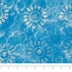 Tela SINGER® 100 % algodón, colección Batik, 42 pulgadas de ancho, azul cielo claro, estampado de girasoles, vendida por yardas