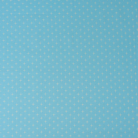 Tela SINGER® 100 % algodón para bordar, 44 pulgadas de ancho, azul, cortada por yardas