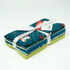Tela SINGER®, 100 % algodón, 18 x 21 pulgadas, lote de 5 «fat quarters», Unic Wishes