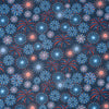 SINGER® Fabric, 100% Cotton, Patriotic Fireworks In Navy Sky, Cut by the Yard