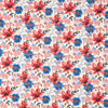 SINGER® Fabric, 100% Cotton, Flags & Flowers, Cut by the Yard