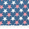 SINGER® Fabric, 100% Cotton, Stripes In Stars On Dots, Cut by the Yard