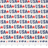 SINGER® Fabric, 100% Cotton, Starred USA, Cut by the Yard