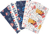 SINGER®  Fabric, 100% Cotton, 18 x 21 Inches, 5 Piece Fat Quarter Bundle