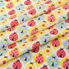 SINGER® Fabric, 100% Cotton, Colorful Ladybugs, Cut by the Yard