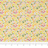 Tela SINGER®, 100 % algodón, estampado «Yellowparty Confetti», se vende por metros