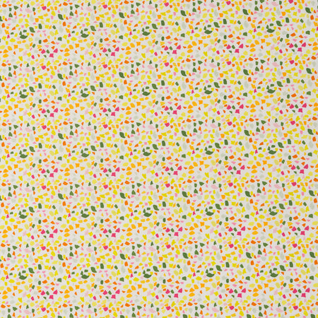 Tela SINGER®, 100 % algodón, estampado «Yellowparty Confetti», se vende por metros