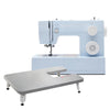 Paquete de máquina de coser SINGER® « Heavy Duty 4423 » en color azul Meltwater y mesa de extensión