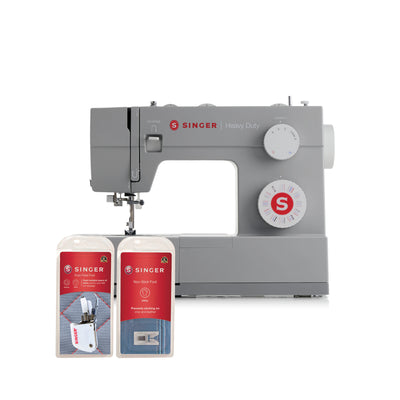 Lote de máquina de coser SINGER® « Heavy Duty 4432 » y juego de prensatelas