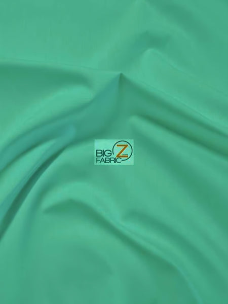 Tejido de poliéster y algodón, liso, de gran gramaje, tipo uniforme / color verde azulado / se vende por metros