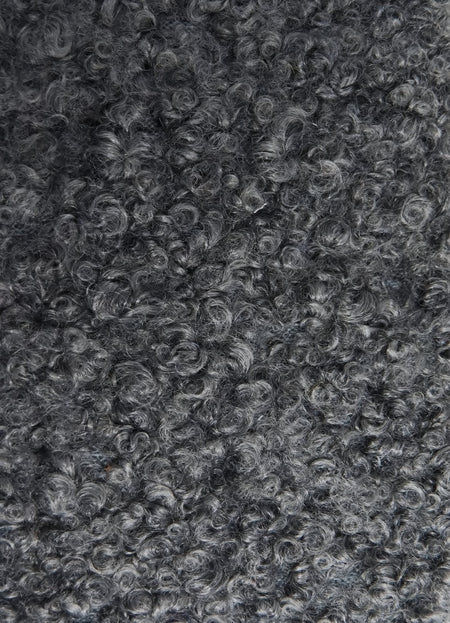 Gris carbón / Tejido de felpa Sherpa||color:Gris carbón