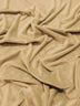 Tejido Minky liso color camel, suave para bebés