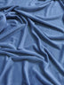 Tejido Minky de denim liso y suave para bebé