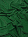 Tejido Minky liso verde esmeralda, suave como la piel de un bebé