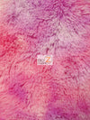 White Minky Shaggy Baby Soft Fabric / Sold By The Yard