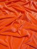 Neon Coral Minky Solid Baby Soft Fabric / Sold by the Yard