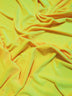 Neon Yellow Minky Solid Baby Soft Fabric / Sold by the Yard