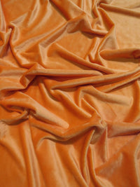 Orange Minky Solid Baby Soft Fabric
