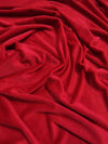 Red Minky Solid Baby Soft Fabric