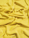 Yellow Minky Solid Baby Soft Fabric
