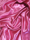 Tejido de satén liso, de peso medio y brillante / Fucsia