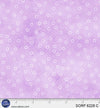 Sorbet Flannel Purple Open Dot Cotton 44" / 45" Fabric per yard